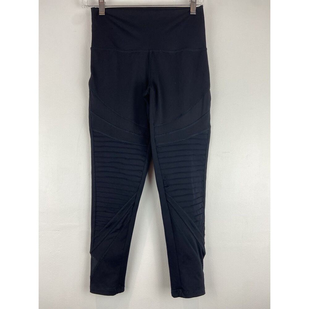 Aerie Black High Waist Gym Leggings Size Medium (1089)